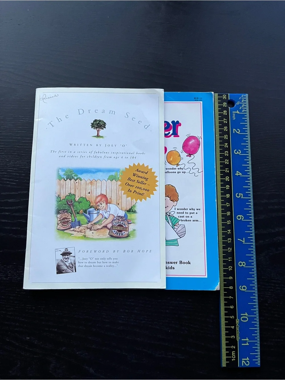 2 Vintage Children Books - I Wonder Why / Blue Children's Question & Answer Book